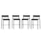 Flash Furniture Black All-Weather Steel Bar Stool, 4PK 4-XU-CH-10318-B-BK-GG - alternate 8